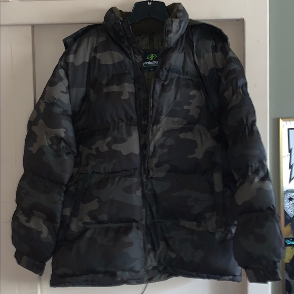 Nordictrack Camouflage Down Jacket
